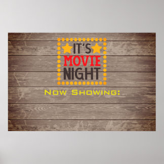 Persönliches Kinoabend Poster