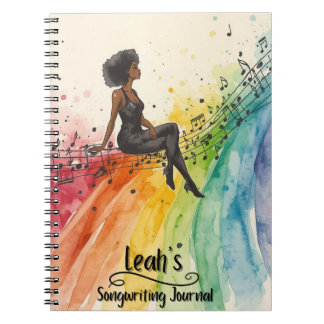 Persönliches Rap-Hip-Hop-Songwriting-Journal Notizblock