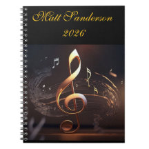 Persönliches Spiral-Notizbuch für Männer