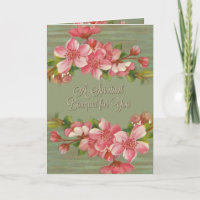 PERSÖNLICHES spirituelles Blumenstrauß-Gebetskarte