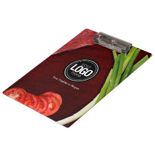 Persönliches Steak-Thema Klemmbrett