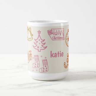 Persönliches Weihnachten Kaffeetasse