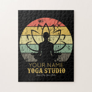 Persönliches Yoga-Studio Fitness-Inder Guru  Puzzle