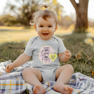 Persönliches Zitat Gott beantwortet Gebete  Baby Strampler