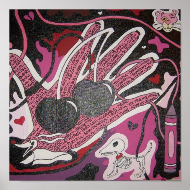 Persönlichkeit Poster (Vorne)