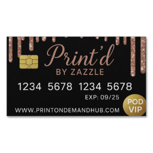 Persönlichkeit von Visitenkarten Magnetische Visitenkarte