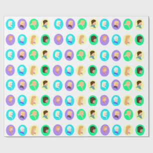 persönlichkeiten von dreamworks und Disney Geschenkpapier