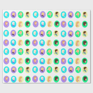 persönlichkeiten von dreamworks und Disney Geschenkpapier