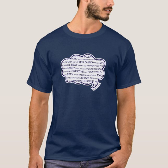 Persönlichkeitsmarke Cloud Fun Epic Emotiondesign T-Shirt (Vorderseite)