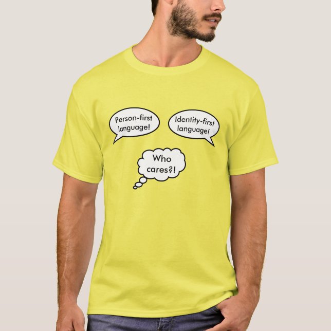 Persönlichkeitssprechungen T-Shirt (Vorderseite)