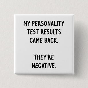 Persönlichkeitstest Button