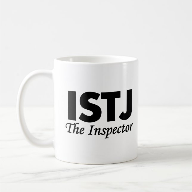 Persönlichkeitstyp ISTJ | der Inspektor Kaffeetasse (Links)