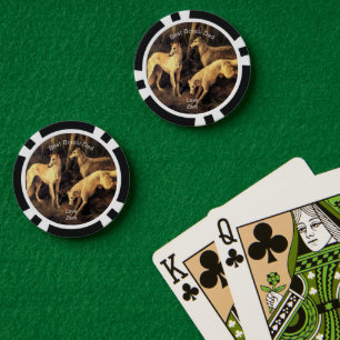 Persönlichster Borzoi-Vater Pokerchips