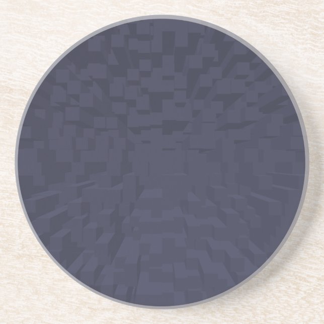 Perspective Pattern Sandstone Untersetzer (Vorne)