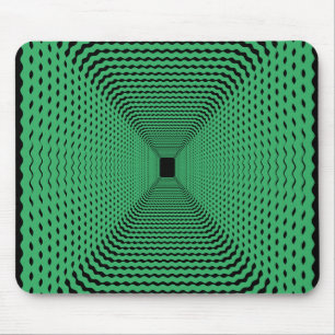 Perspektive der gefährlichen Wave Border Mousepad