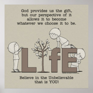 Perspektive des Lebens Poster