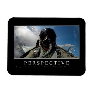 Perspektive: Inspirierend Zitat 2 Magnet