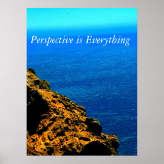 Perspektive ist alles Poster
