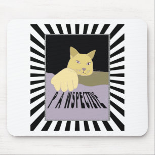 Perspektive Katzenkunst Mousepad