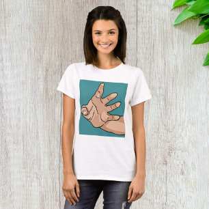 Perspektive Reichende Hand T-Shirt
