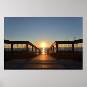Perspektive Sunset Poster