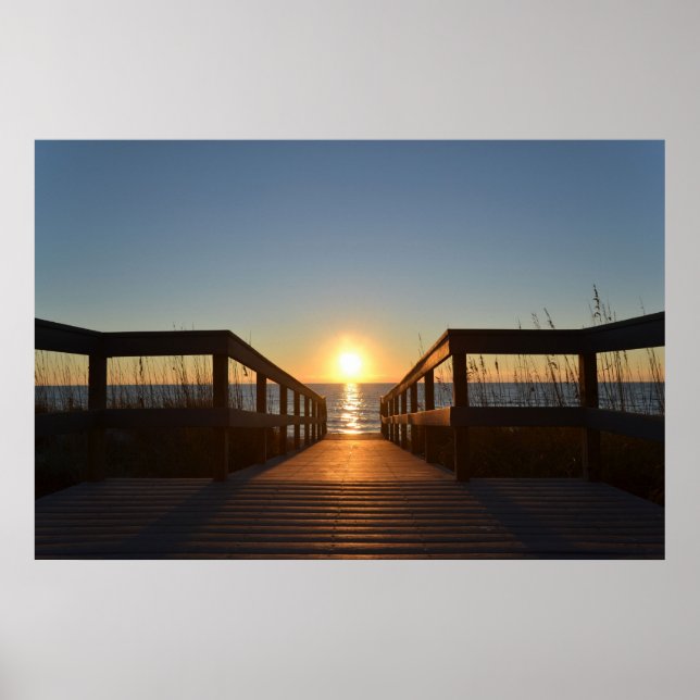 Perspektive Sunset Poster (Vorne)