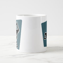 Perspektive Tri-Pfeile Jumbo-Tasse