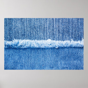 Perspektive und Nahaufnahme zur Textur von blau je Poster