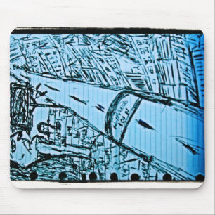 Perspektivzeichnung 2 mousepad