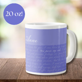 Persuasion Pierce Mein Soul Personalisiert Jumbo-Tasse
