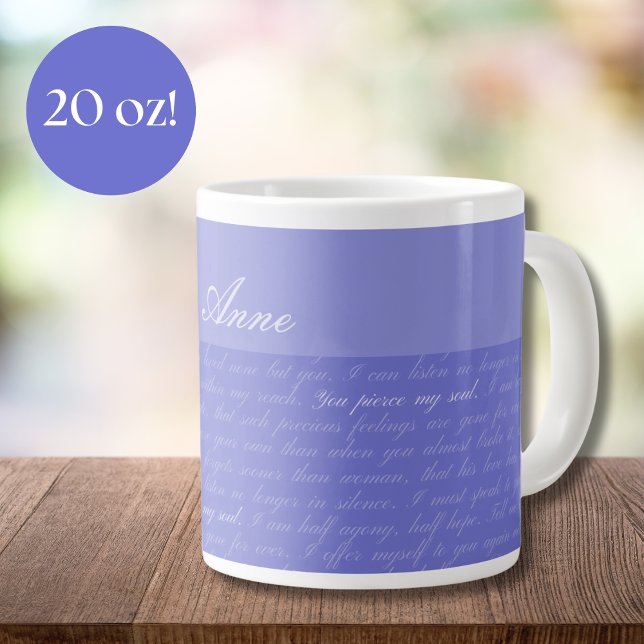 Persuasion Pierce Mein Soul Personalisiert Jumbo-Tasse (Von Creator hochgeladen)