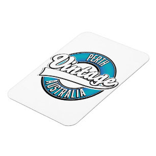 Perth Australia Vintages Logo Magnet