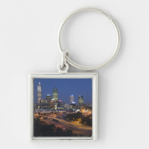 Perth, Australien. Blick auf die Innenstadt von Pe Schlüsselanhänger