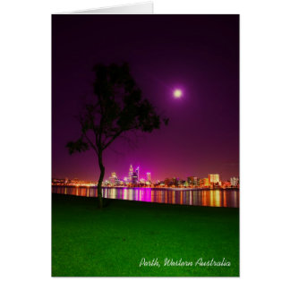 Perth City Lights vom South Perth Foreshore