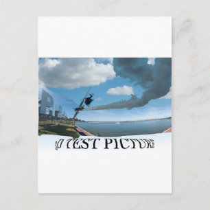 Perth-Panorama-Kopie Postkarte