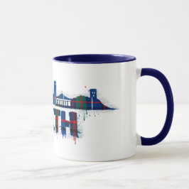 Perth Schottland Tartan Tasse Schottisch 
