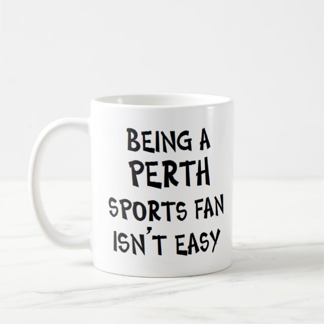 perth sports fan, being kaffeetasse (Links)