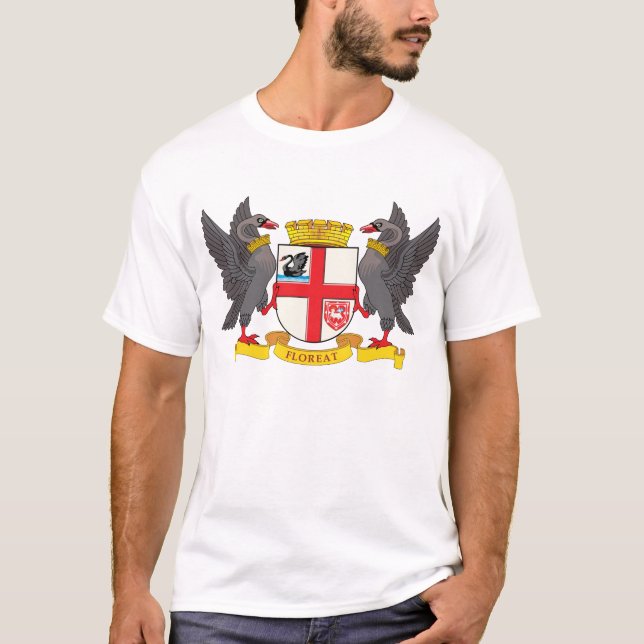 Perth-Wappen T-Shirt (Vorderseite)