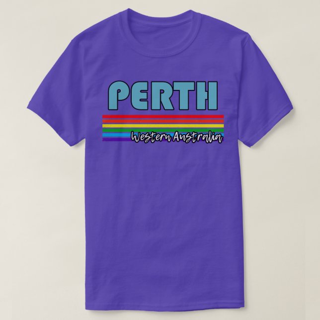 Perth Western Australia Pride Perth LGBT Geschenk  T-Shirt (Design vorne)