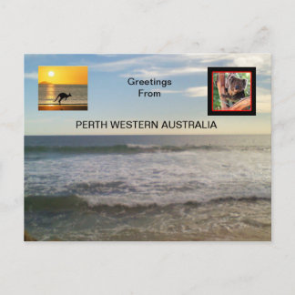Perth Western Australien Postkarte
