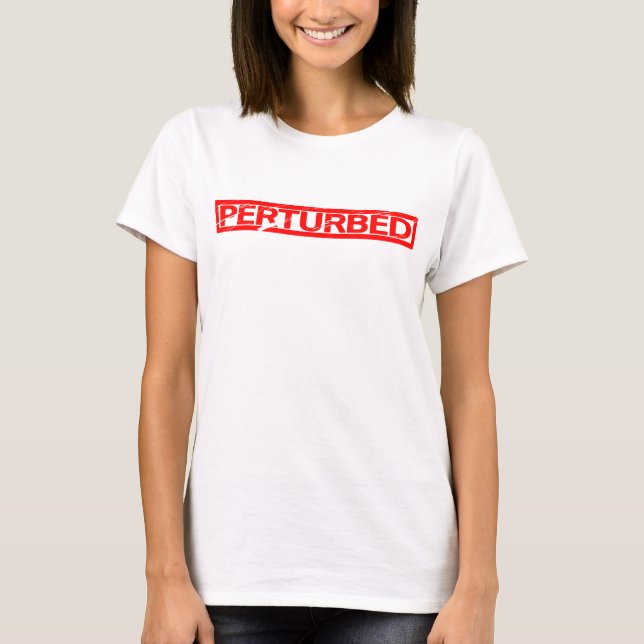 Perturated-Briefmarke T-Shirt (Vorderseite)