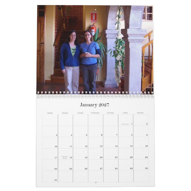 Peru, 2009 kalender (Jan 2027)