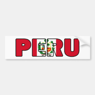 Peru Autoaufkleber