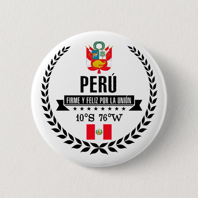 Peru Button (Vorderseite)