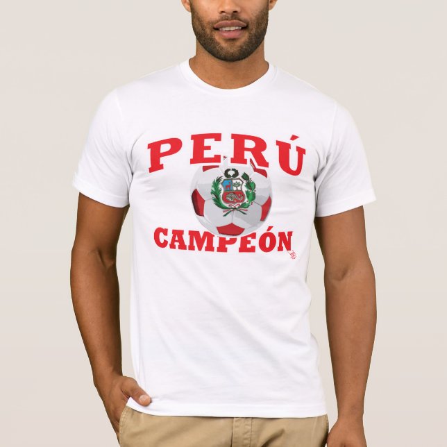 Peru Campeon 2011 - Aufkleber InKa1821 T-Shirt (Vorderseite)
