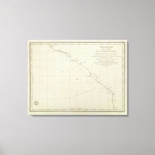 Peru, Chile Leinwanddruck