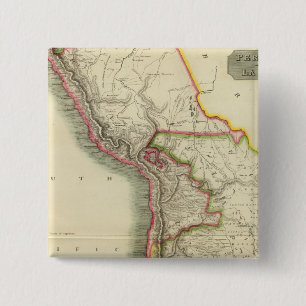 Peru, Chili, La Plata 2 Button