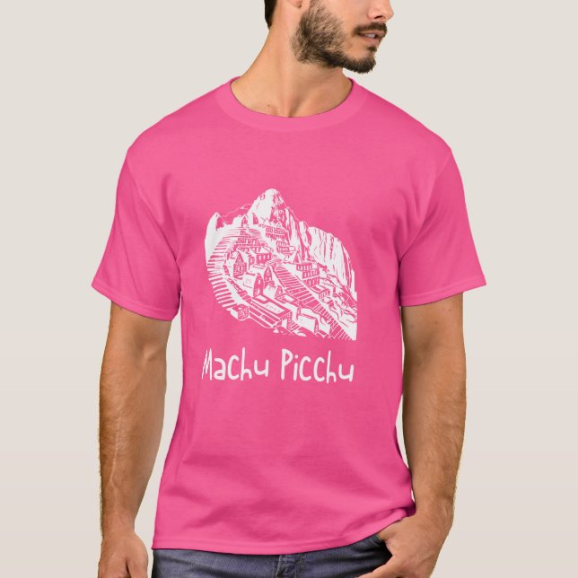 Peru Cusco Llama Souvenir Machu Picchu T-Shirt (Vorderseite)