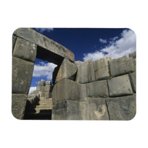 Peru, Cuzco, Festung Sacsayhuaman, gutes Beispiel Magnet