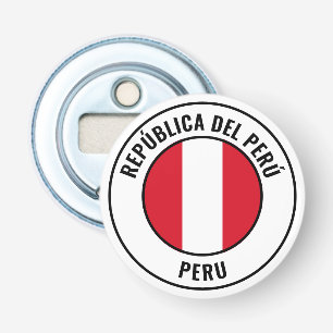 Peru Flag Gorgeous Patriotic Bottle Opener Flaschenöffner
